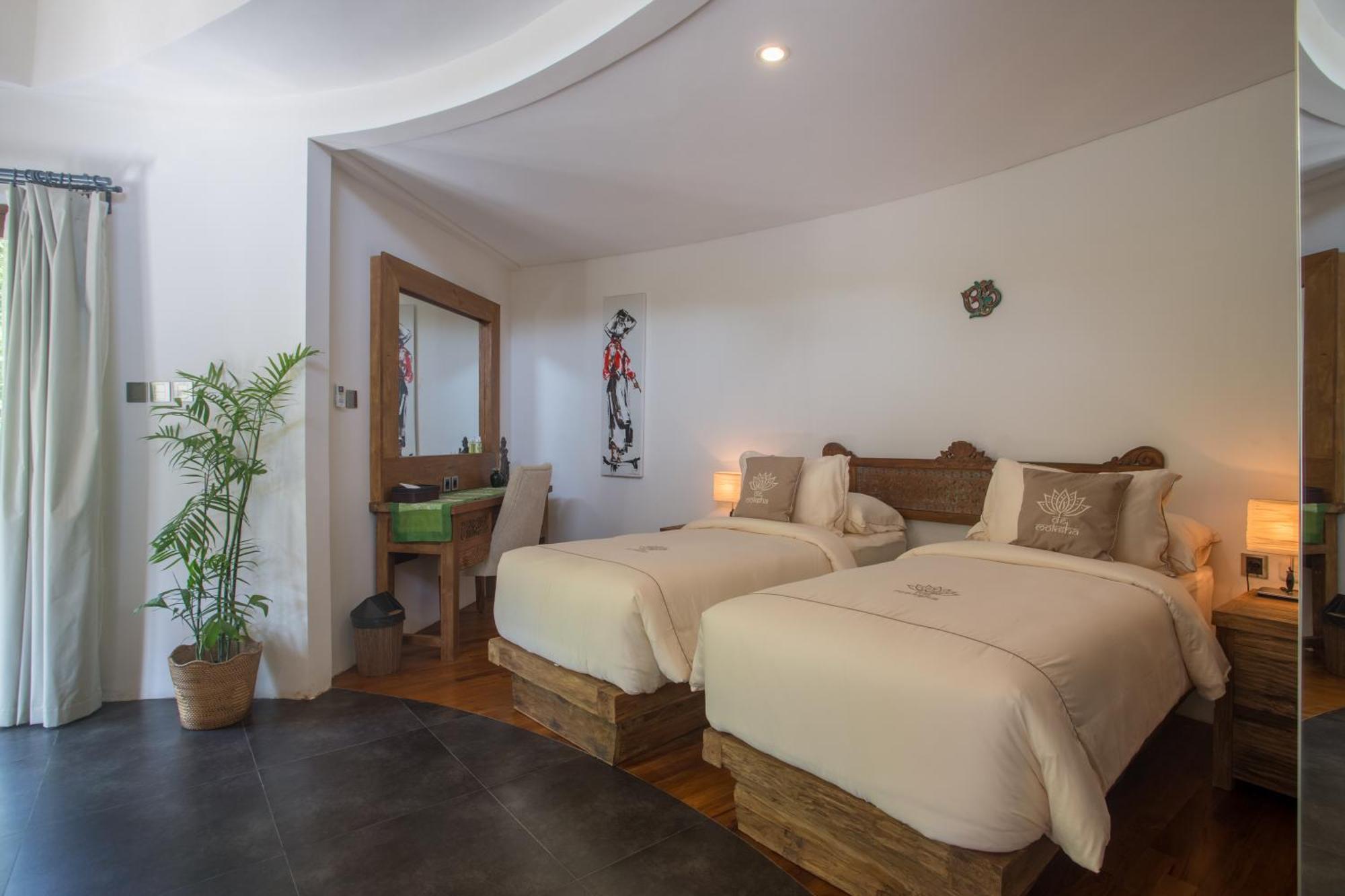 De Moksha Eco Friendly Boutique Resort Tanah Lot Rum bild