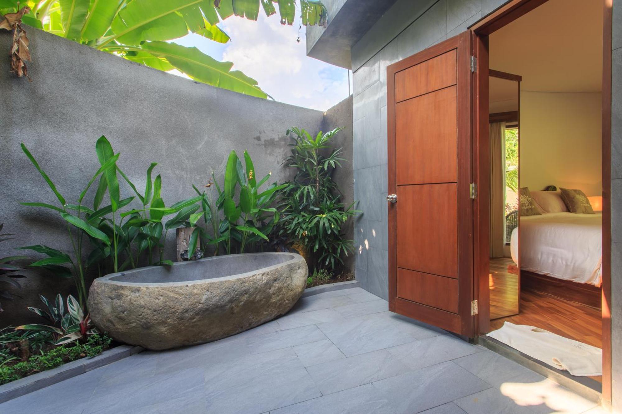 De Moksha Eco Friendly Boutique Resort Tanah Lot Rum bild