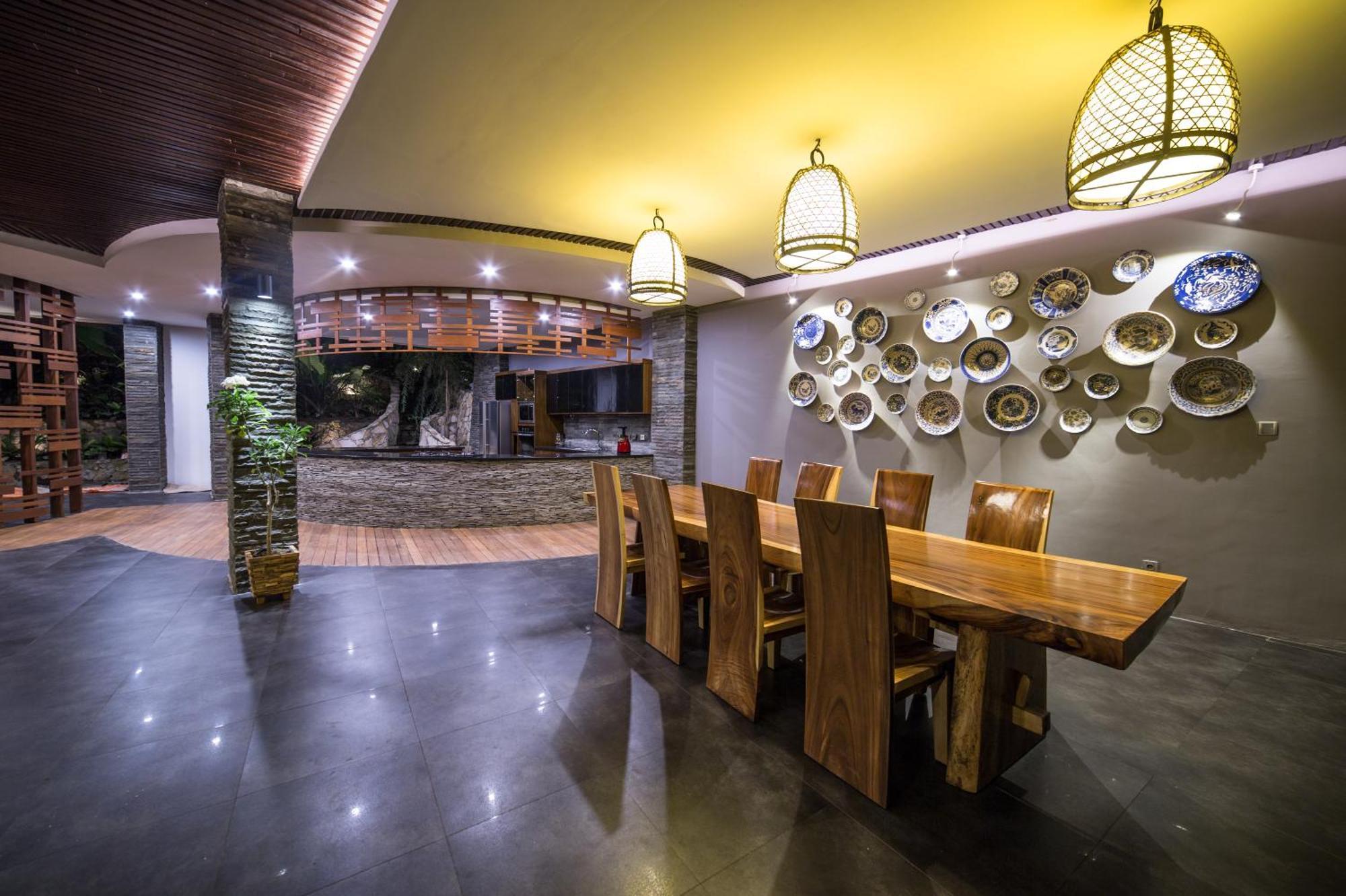 De Moksha Eco Friendly Boutique Resort Tanah Lot Rum bild